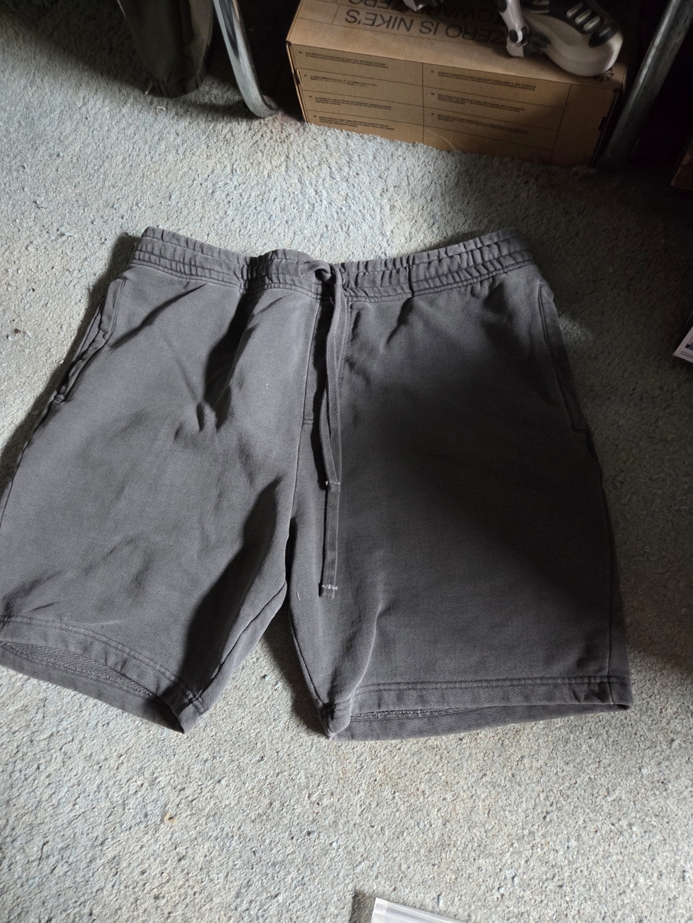 TALENTLESS Charcoal Drawstring  Shorts
